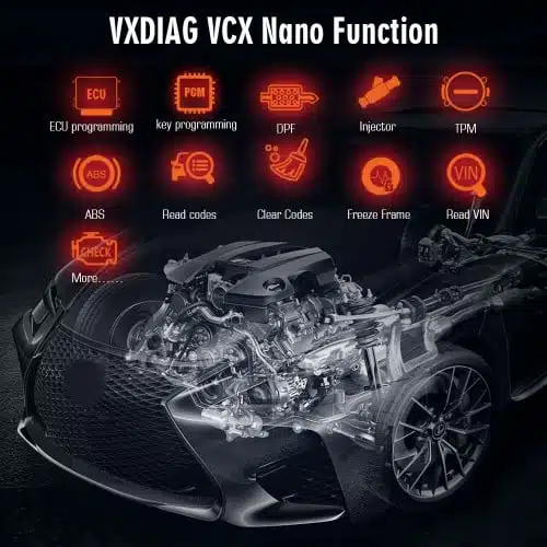 VXDIAG VCX NANO لسيارات Ford IDS وMazda IDS