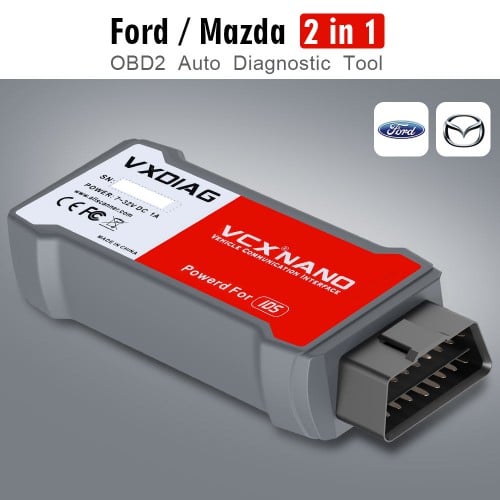 VXDIAG VCX NANO dla Ford IDS i Mazda IDS