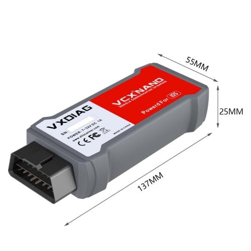 VXDIAG VCX NANO para Ford IDS y Mazda IDS