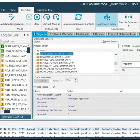 DTS Monaco : Logiciel de diagnostic et d'ingénierie des véhicules