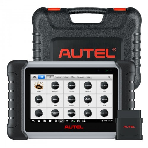 Autel MaxiCOM MK808BT PRO Android 11 Full Bi-Directional Car Diagnostic Scan Tool Supports BT506, 28+ Services, FCA AutoAuth