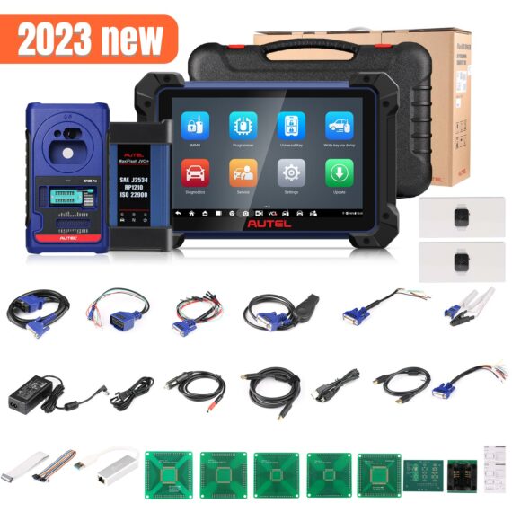 Autel MaxiCOM MK908 Pro II MK908P II Automotive Diagnostic Tablet J2534  Reprogramming Tool –