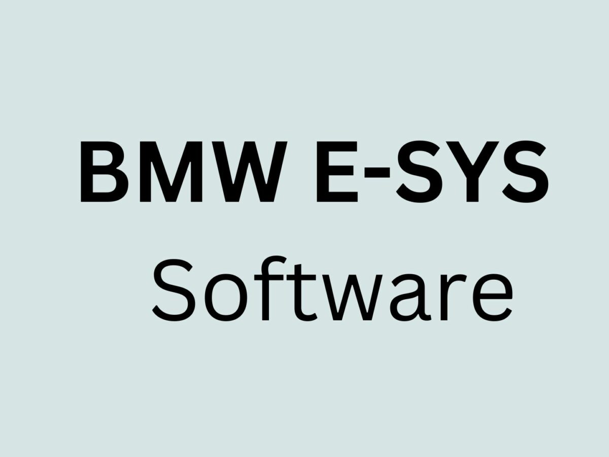 BMW Diagnostic Tools & Software