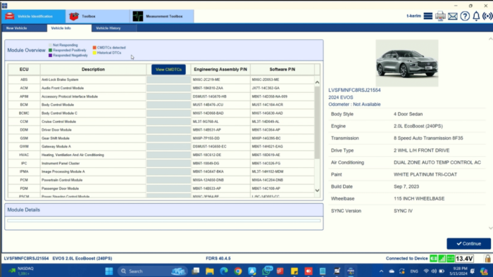 Ford Kit: IDS, FDRS Software License + Ford Dealer Account + Nano VCX