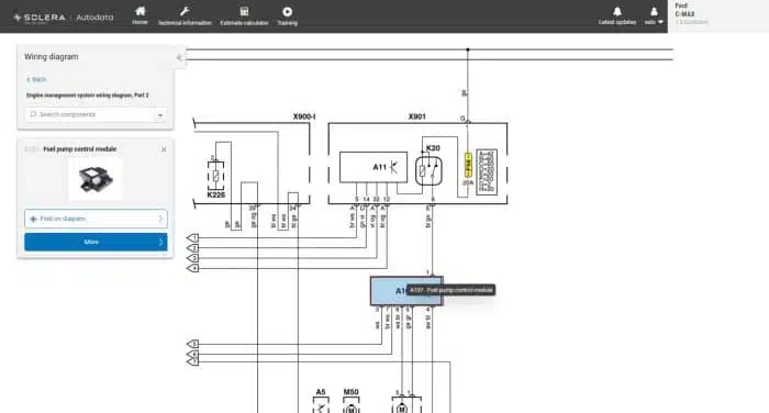 Autodata 1 an d'abonnement en ligne pour 1 PC seulement