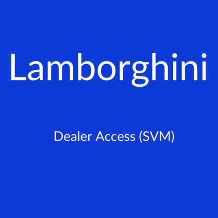 Lamborghini Dealer Access (SVM) - 1 Hour Access