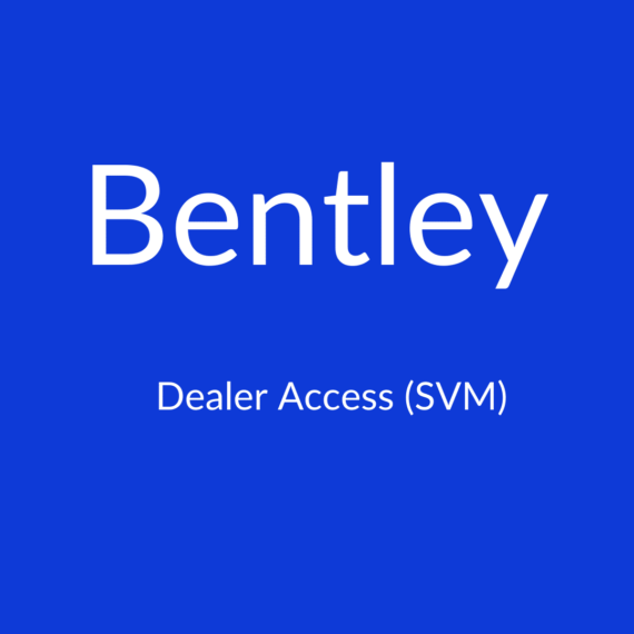 Bentley Dealer Access (SVM) - 1 Hour Access