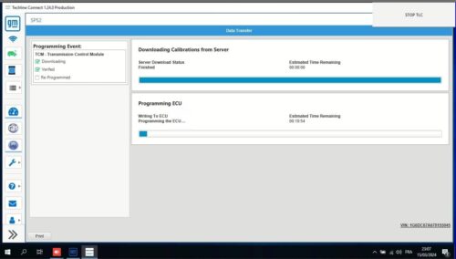 Acceso en línea a GM Techline Connect (EE.UU.) para SPS2