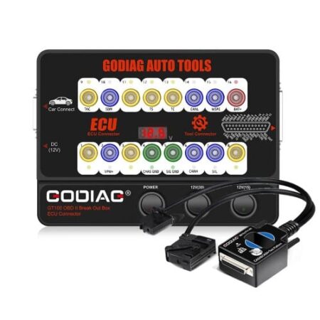 GODIAG BMW CAS4 CAS4+ Test Platform Plus GT100 AUTO TOOLS OBD II Break Out Box ECU Connector