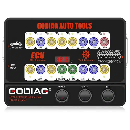 GODIAG BMW CAS4 CAS4+ Test Platform Plus GT100 AUTO TOOLS OBD II Break Out Box ECU Connector