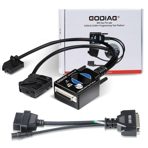 GODIAG GT100 Pro Breakout Box ECU + Plataforma de Prueba BMW CAS4 CAS4+ FEM/BDC, usada con IM508 IM608 VVDI2 CGDI BMW