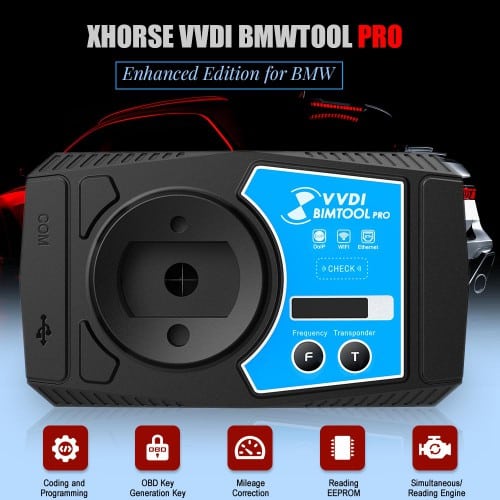 [Hardware Improved] Xhorse VVDI BIM Tool BIMTool Pro V1.9.0 Upgrade Version of VVDI BMW4