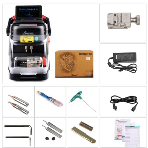 Original Xhorse Dolphin XP-005L XP005L High Sec Portable Key Cutting Machine & VVDI Key Tool MAX Pro