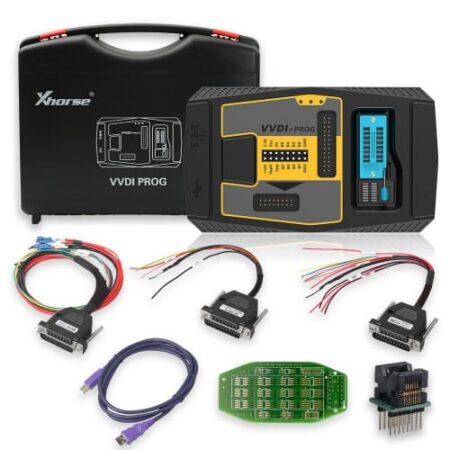 Original Xhorse VVDI Prog Programmer with Bosch ECU Adapter Read BMW ISN from ECU DME N20 N55 B38