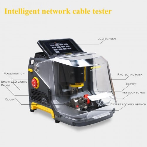 Xhorse Condor XC-MINI PLUS II (Condor II) Key Cutting Machine with M3 and M5 Clamps Supports Manual Cutting1