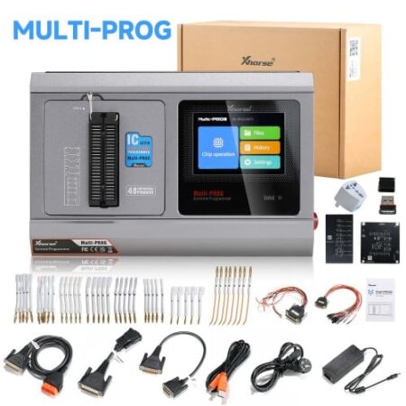 Xhorse Multi-Prog Multi Prog ECU TCU Programmer Update of VVDI Prog with Free MQB48 License Supports Factory Usage Mode for Batch Programming of Chips