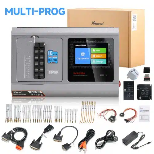 Xhorse Multi-Prog Multi Prog ECU TCU Programmer Update of VVDI Prog with Free MQB48 License Supports Factory Usage Mode for Batch Programming of Chips