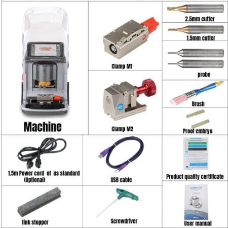 Xhorse iKeycutter CONDOR XC-MINI Master Series Automatic Key Cutting Machine3