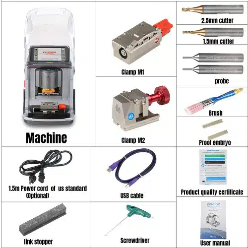 Xhorse iKeycutter CONDOR XC-MINI Master Series Automatic Key Cutting Machine