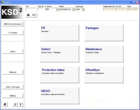 Programa de diagnóstico BMW KSD 19.12.1.0 (12.2019)