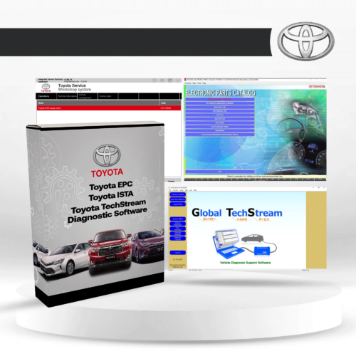 Toyota Full Software Kit: Techstream, ISTA, CUW Files, EWD, EPC