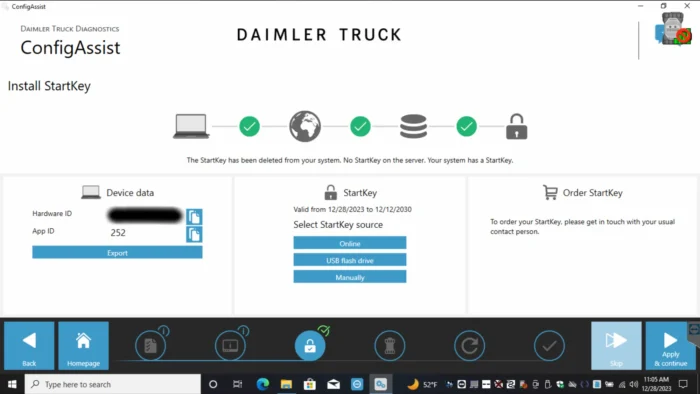 2024 XENTRY Daimler Truck Diagnostics: For Mercedes-Benz Trucks