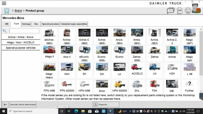 2024 XENTRY Daimler Truck Diagnostics: For Mercedes-Benz Trucks