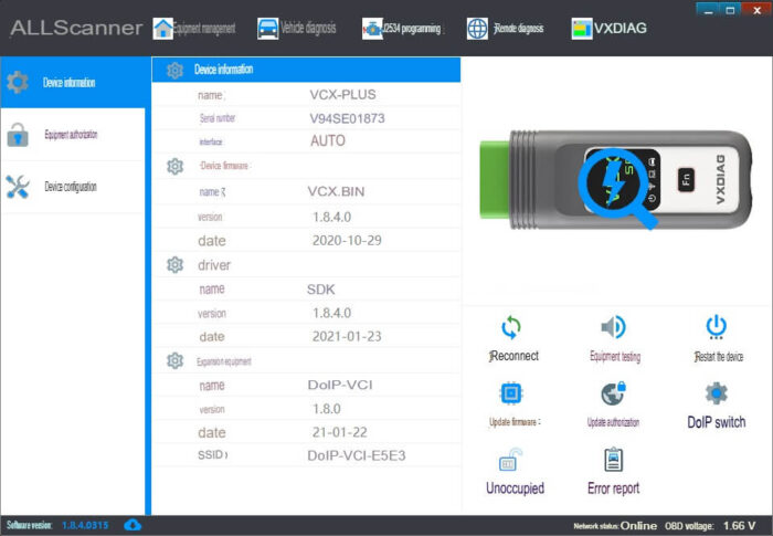 VXDIAG VCX SE Brand License Activation