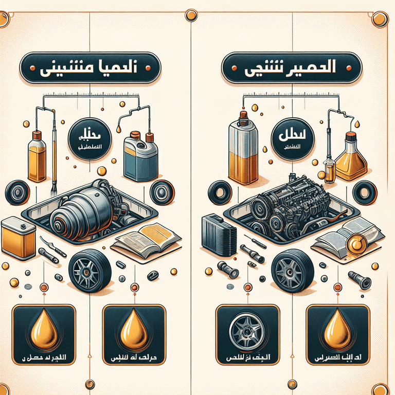 زيوت السيارات المختلفة