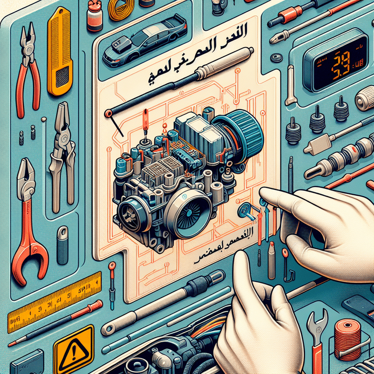 خطوات استبدال حساس الهواء