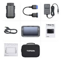 WIFI TOPDON T-Ninja Pro OBD Key Programmer Key Learning Remote Control Learning PIN Reading All Keys Lost Supports CAN FD DOIP Update Offline