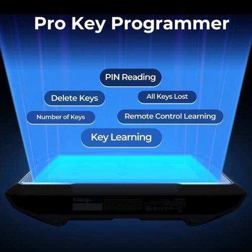 WIFI TOPDON T-Ninja Pro Key Programmer Key Learning Remote Control Learning PIN Reading All Keys Lost Supports CAN FD DOIP Update Offline