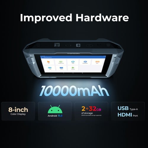 WIFI TOPDON T-Ninja Pro Key Programmer Key Learning Remote Control Learning PIN Reading All Keys Lost Supports CAN FD DOIP Update Offline
