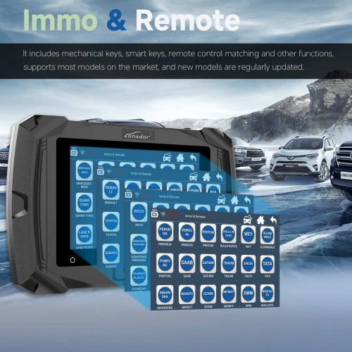 2025 Lonsdor K518 Pro Universal Key Programmer, Built-in GM CAN FD and Toyota Emulator, Full Package with Free Toyota JLR Nissan Volvo License