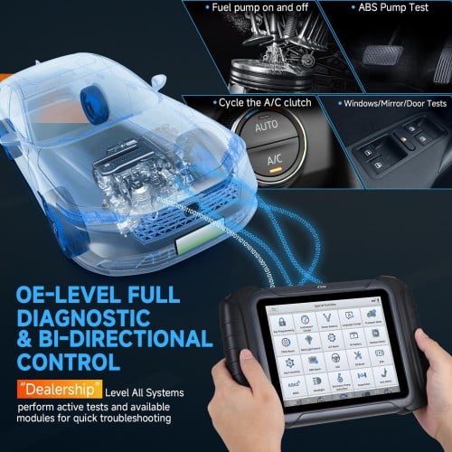 [Global Version] Xtool D8W WIFI Diagnostic Tool With ECU Coding Active Test Key Programming 38 Resets CAN FD DOIP Topology Mapping Pre & Post Scan