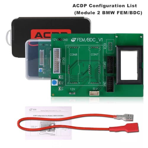 [BMW Full Package] Yanhua Mini ACDP 2 Programming Master with Module 1, 2, 3, 4, 7, 8, 11 with License for BMW Key Programming Cluster Corretion