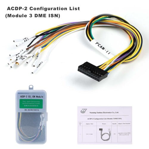 [BMW Full Package] Yanhua Mini ACDP 2 Programming Master with Module 1, 2, 3, 4, 7, 8, 11 with License for BMW Key Programming Cluster Corretion
