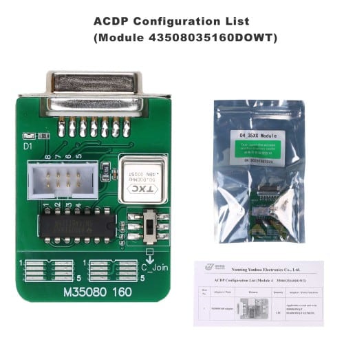 [BMW Full Package] Yanhua Mini ACDP 2 Programming Master with Module 1, 2, 3, 4, 7, 8, 11 with License for BMW Key Programming Cluster Corretion