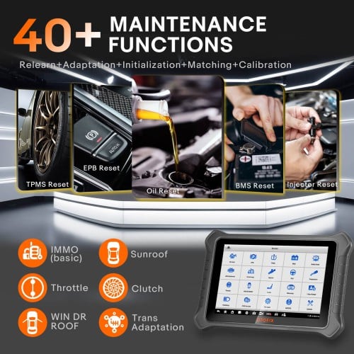 OTOFIX D1 PRO Bi-Directional Diagnostic Tool Supports CAN FD ECU Coding, 40+ Services FCA AutoAuth, Guided Function, Auto Scan 2.0