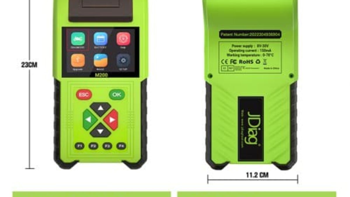JDiag M200 Pro Universal Motorcycle Diagnostic Scanner Multi