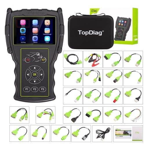Jdiag M100 Pro Hand-held Universal Motorcycle Diagnostic Scan Tool