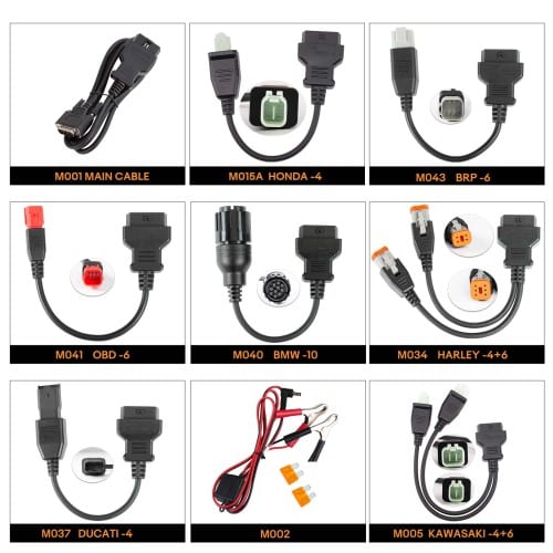 STAR MOTOMASTER Standard Version Motorcycle Scanner Supports CAN FD DoIP, Bluetooth, HMDI and Type C Connection Update of MS80