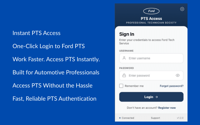 Ford PTS (Professional Technician System) – 12 Aylık Abonelik